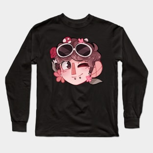 Pink Georgenotfound Long Sleeve T-Shirt
